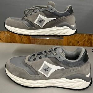 MCM Gray and White Men's Sneakers